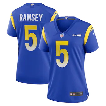 womens nike jalen ramsey royal los angeles rams player game